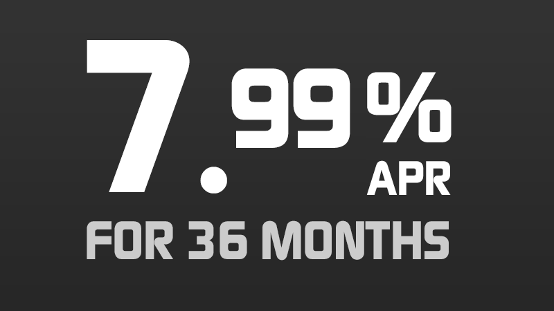 7.99% APR for 36 Months*