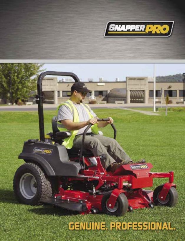 Snapper Pro 2016 Catalog